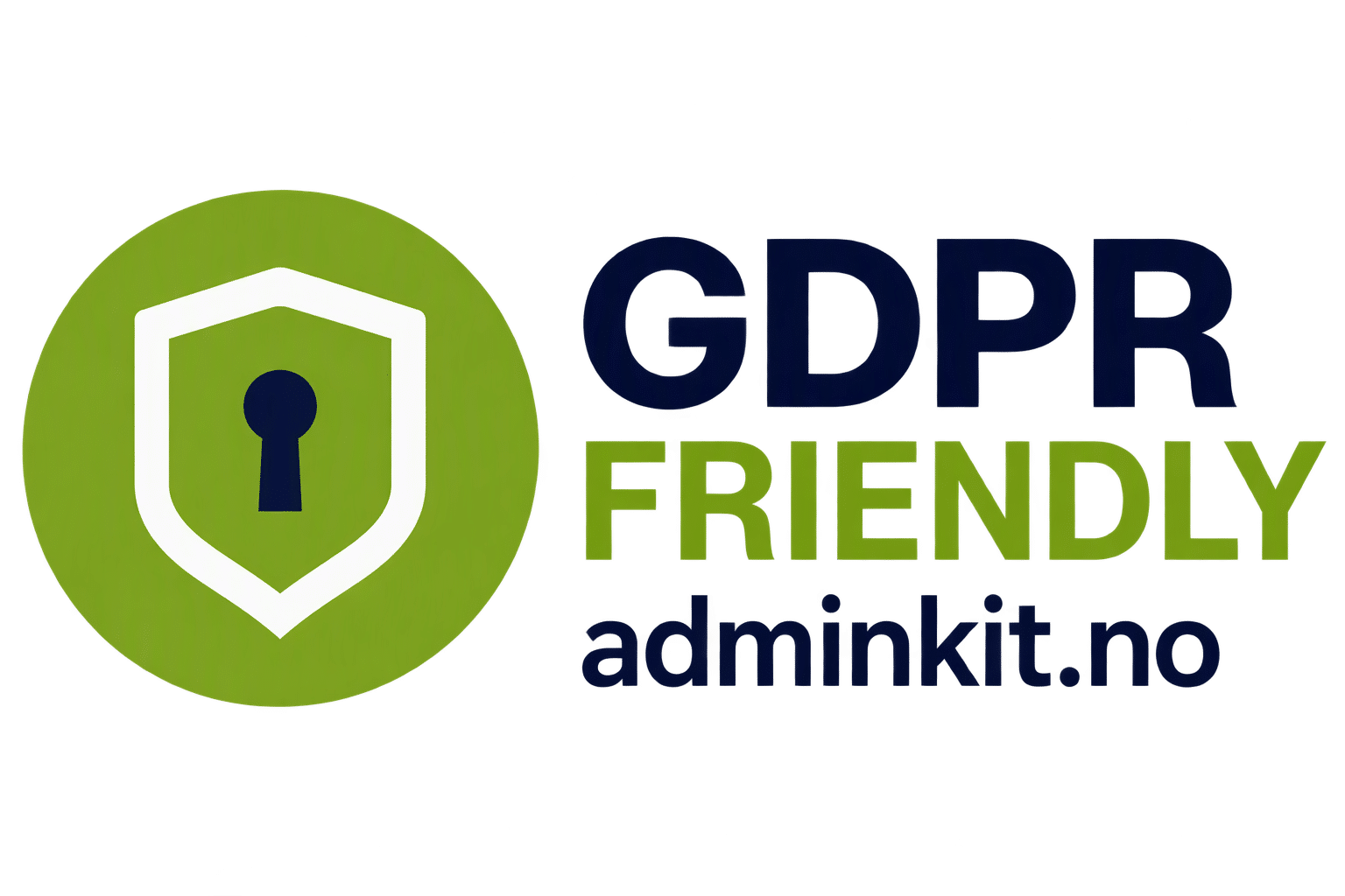 GDPR friendly adminkit logo