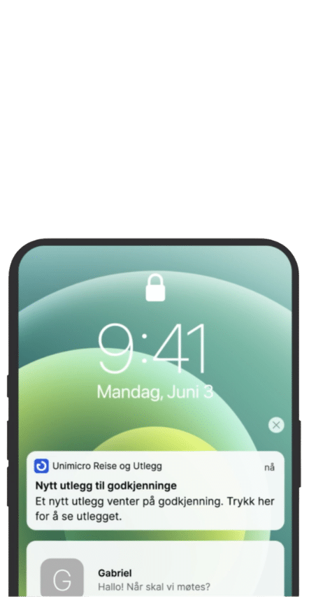 Godkjenning i appen