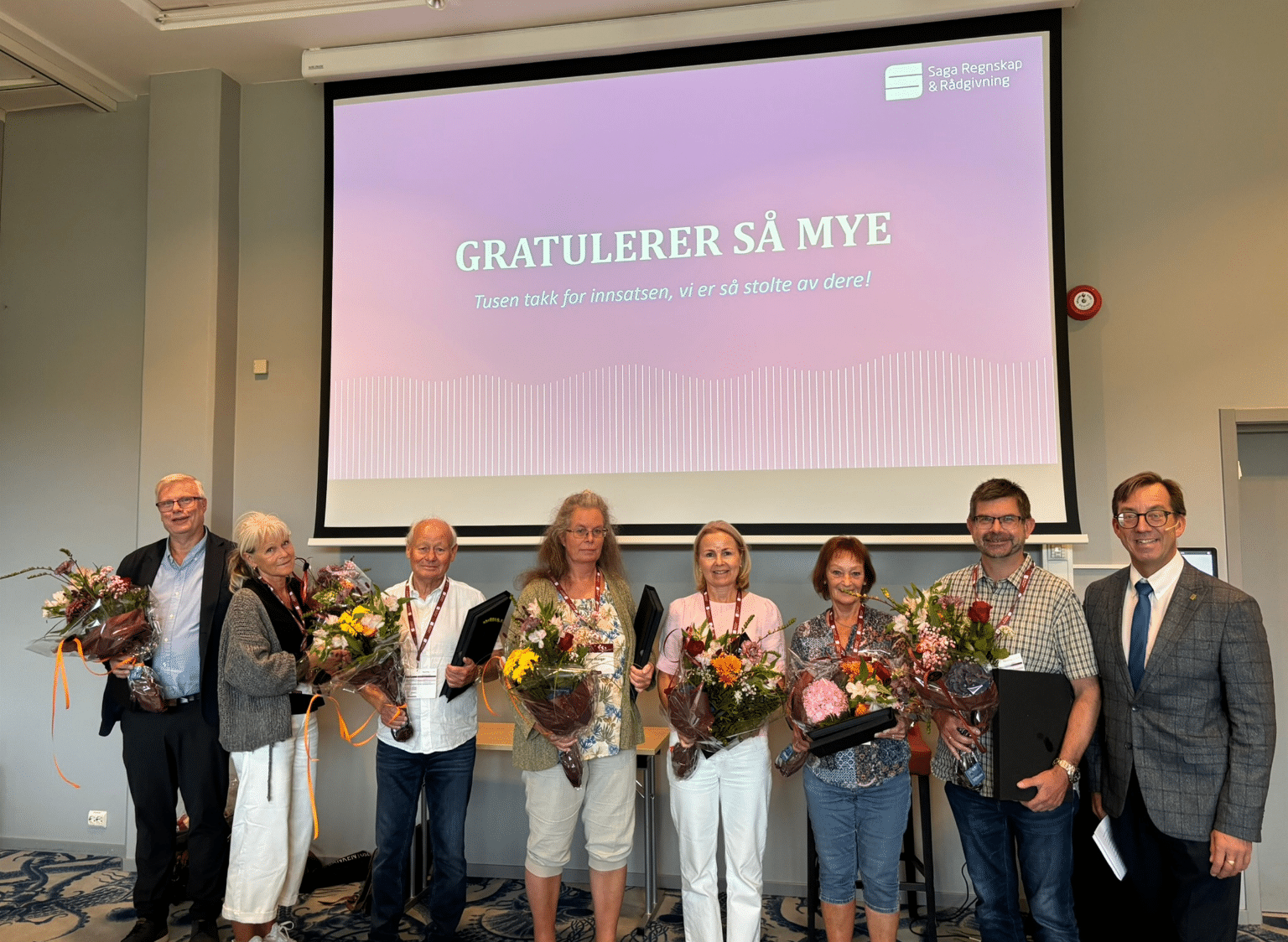 Gruppebilde Norges Vel medalje
